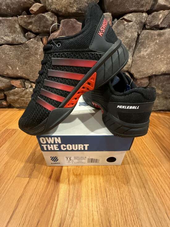K-Swiss Other - K-Swiss Men's Express Light Pickleball Shoes (Black/Lollipop)